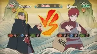 Deidara VS Gaara