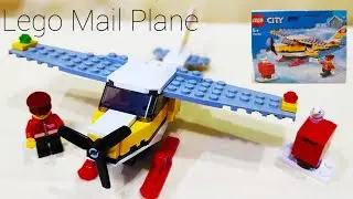 Lego City 60250 Mail Plane | Building Mail Plane | Wonders With Bricks