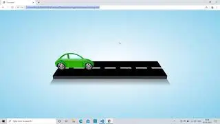 Learn how to make a moving car animation using HTML and CSS