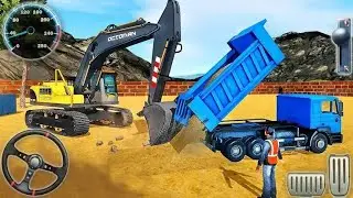 Offroad Construction Game - Excavator Simulator Game - Android Gameplay #1