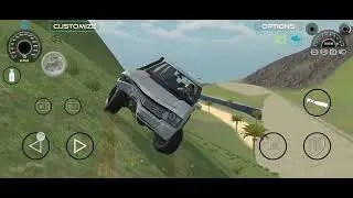 Range rover driving 