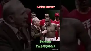 Adrien Broner - ANOTHER Hilarious Post Fight Interview!!! #boxing #funny #broner