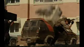 The A-Team Movie: Van Crushed by Murdock