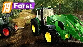 LS19 FORST #101 - Mit der Seilwinde am Steilhang | Landwirtschafts Simulator 19