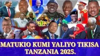 HIZI NI TAARIFA 10 ZILIZO TIKISA NCHI 2025