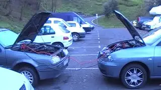 How to connect jumper cables in the proper order
