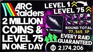 Arc Raiders - True Best XP Farm in Game - Easy MAX Level 75 - Ultimate Money EXP Coins Farm Guide!