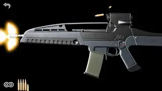 XM8 Gun Real Life Slow-Motion Animation vs FreeFire, PUBG, COD Guns | XM8 Real Gun Animation