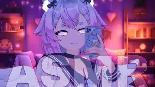 ASMR | Cute Friend Helps You Fall Asleep | Ear Rubs, Gentle Blowing, Whispering
