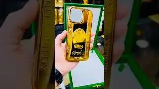 24kt Gold cover for iPhone 16pro Max