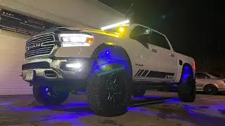 Ram 1500 Rough Country 6&rdquo; Inch Lift with Vertex Coilovers & Fuel 35&rdquo; Inch Tires