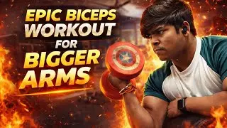 Sirf 20 Minute Mein Biceps Grow 😱 || Biceps Workout at Gym 💪 Full Pump #bicep workout at home #love 