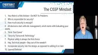 Why you WILL pass the CISSP   CyberTrain IT 10 min Series
