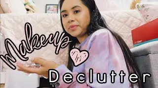 MAKEUP DECLUTTER 2021 | DECLUTTER MY MAKEUP WITH ME | DECLUTTERING MY MAKEUP 🌸| SPRING CLEANING 2021