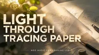 Light Through Tracing Paper | 20-min Ethereal Ambient Music Loop for Drawing