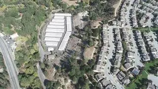 Aerial tour of Scotts Valley in 4K