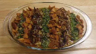 حراق اصبعوا سهلة ولذيذة.بتجنن Horaa Osbao Lentils with Pasta the Syrian way