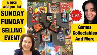 LOVE SUNDAY FUNDAY GAMES COLLECTABLES AND MORE AUCTIONS4U DONATELLA SELLING EVENT