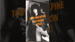 MacAlpine&rsquo;s, THE VISION Solo! #tonymacalpine #maximumsecurity