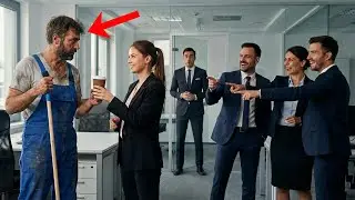 تظاهر المليونير بأنه عامل نظافة في شركته ليختبر موظفيه، لكن ما فعلته السكرتيرة جعله يطرد الجميع !