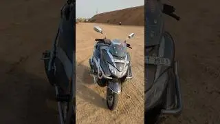 Burgman crash guard installation| final look | #suzuki #burgman #modification #accessories