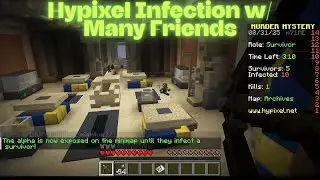Hypixel Infection w/ Many Friends