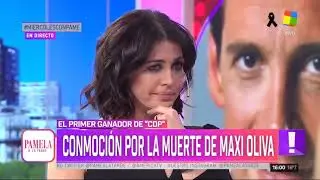 Murio Maxi Oliva, habla Corrmillot - Pamela a la Tarde (10/07/2019)v