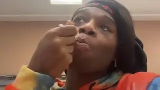 Kylee eating pasta and getting ate up by cousins 😭