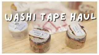 030 | Washi Tape Haul (no sound, eng sub)