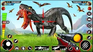 Deadly Dinosaur Hunter shooting games (by Big Bites Games) Android Gameplay [HD]