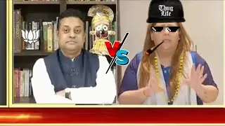 Sambit patra vs Radhika khera ft. Amish devgan | The Mulk