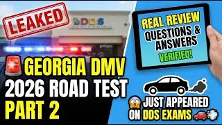 GEORGIA DMV ROAD TEST PART 2 EXAM REVIEW QUESTIONS AND  ANSWERS GRADED A latest update 2024254