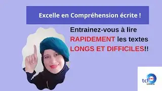 TCF Canada: 5 techniques pour la LECTURE RAPIDE des TEXTES LONGS avec un exemple commenté .