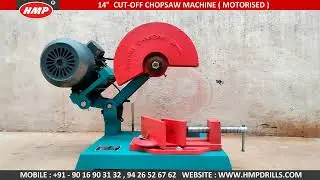 16 Inch Extra Heavy Duty Cutoff Machine | Pipe Cutting Machine | Manufacturer | HMP Machines Rajkot