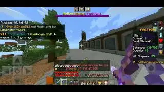 minecraft nethergames factions ( bow montage )new id also ban lamo