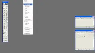 how to add color,layer and history tab in adobe photoshop .mp4
