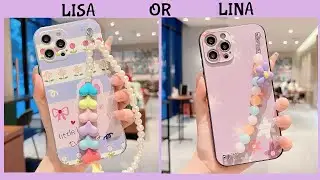 Lisa Or Lena Choose Battle Kawaii Phone Case | Pinterest Aesthetic Phone Case