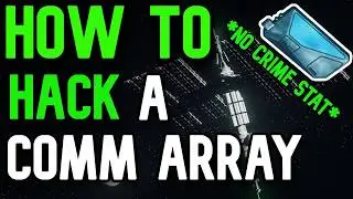 How To Take Down A Comm Array In Star Citizen 3.23.1! NO CRIME STAT FOR VAUGHN MISSIONS!