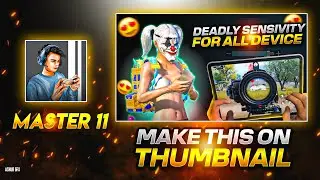 How To Make Thumbnail Like @MASTER11YT & @STAR-Captain | PUBG|BGMI THUMBNAIL TUTORIAL