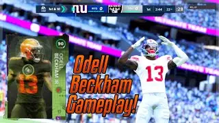 TOTW ODELL BECKHAM JR GOES OFF! CRAZY CATCHES! [Madden 21 Gameplay]