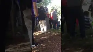 Borracho divertido en El Salvador