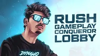 CONQUEROR RANK PUSH WITH HYDRA SQUAD IN BATTLEGROUND MOBILE INDIA | DYNAMO GAMING