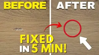 Fix Damaged Furniture Without Painting | Fast & Clean Repair!