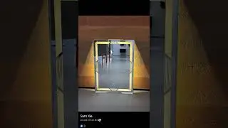 LED mirror sensor touch glass