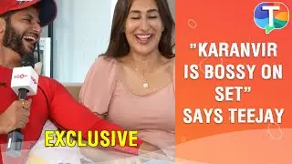 Karanvir Bohra & Teejay Sidhu on launching their kids Bella & Vienna, short film 'My Pink Shoes'