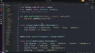 Actions in Django Admin | Custom Admin Actions Explained Step by Step