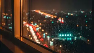 Smooth Jazz 90s Live 🌧️ | Rainy Night City Jazz & Late Hours Vibes