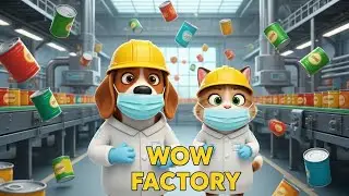 How Canned Food Is Made in a Giant Factory | COOKIE & BELLA 3D Animation