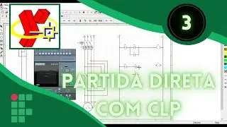 Simulação de Partida Direta com CLP | Software CADe SIMU