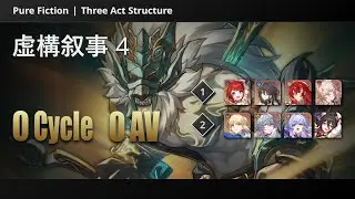 虚構叙事 三幕構成 0ラウンド 行動値0【崩壊：スターレイル】